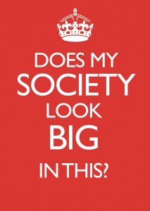 Does my society look big in this